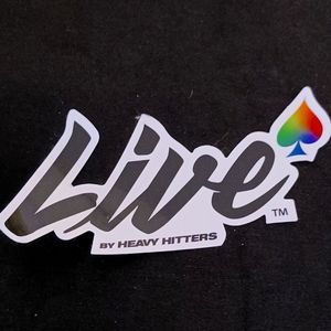 Heavy Hitters "LIVE", 420 Sticker. California Love.💚
